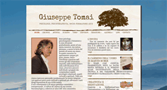 Desktop Screenshot of giuseppetomai.com
